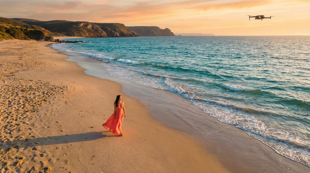 看片海滩旅拍视频